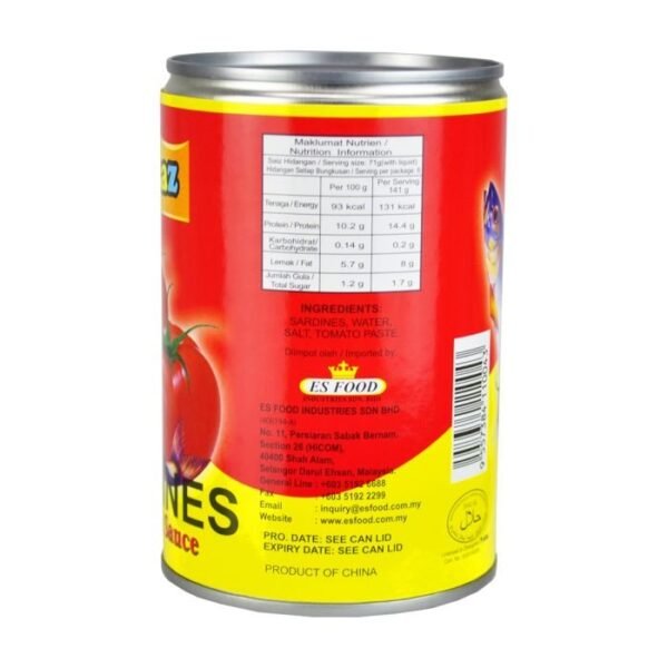 IRASAZ Sardines in Tomato Sauce 425g